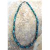 Image 2 : Southwestern Spiderweb Turquoise Bead Necklace