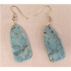 Southwestern Turquoise Pierced Earrings