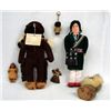 Image 2 : 6 Handcrafted Native American Dolls