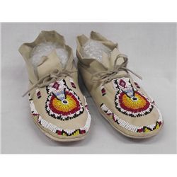 Sioux Indian Beaded Moccasins