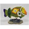 Image 1 : Hand Beaded Fish on Stand - Kills Thunder