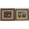 Image 1 : Two Framed Signed Prints - David Dawangyumptewa
