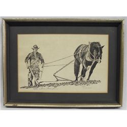 Signed Numbered Framed Print - Dick Dillingham