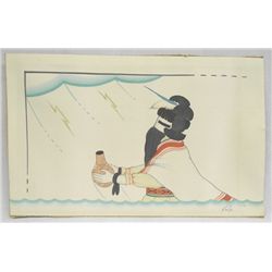 Original Painting - Percy Tsisete Sandy Kai-Sa