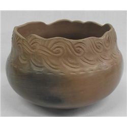 2005 Cherokee Clay Bowl -Signed