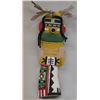 Image 1 : Hopi Handcarved Handpainted Cradle Board Kachina