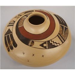 Hopi Polychrome Pottery Jar - Fawn Navasie