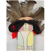Image 2 : Hopi Handcarved Handpainted Cradle Board Kachinas