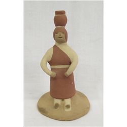 San Juan Pueblo Pottery Figure - Gregorita Trujillo
