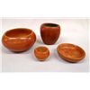 Image 1 : Vintage San Juan Pueblo Pottery, Set of 4