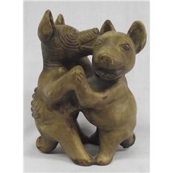 Mexican Clay Colima Dog Figurine