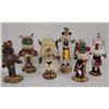Image 1 : Collection 6 Small  Navajo Kachinas