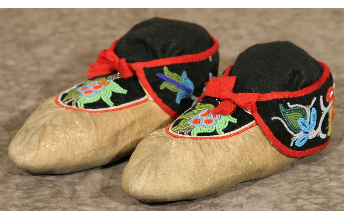 Chippewa Moccasins March in Montana