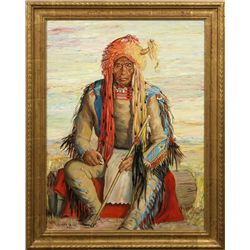 Elizabeth Lochrie, oil on board