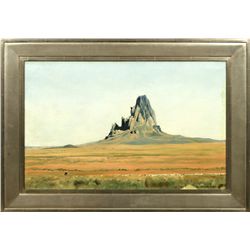 Malcolm Sparky Watt, oil on canvas