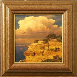 William S. Phillips, oil on board