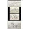 Image 1 : Charlie Dye, four pencil drawings