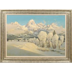 Lanny Grant, oil on board