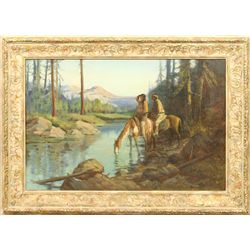 Gordon Coutts, oil on canvas