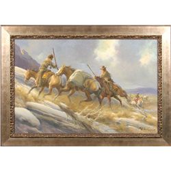 Gerald McCann, oil on board