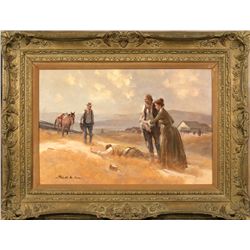 Gerald McCann, oil on board