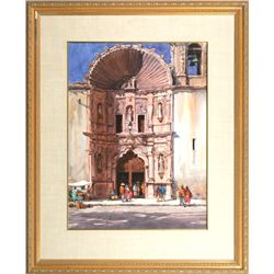 Tom Hill, watercolor