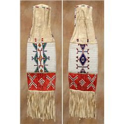 Sioux Beaded and Quilled Pipebag