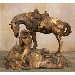 Bob Scriver, plaster model