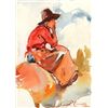Image 2 : Gerald Ira Diamond Cassidy, watercolor