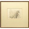 Image 2 : Edward Borein, etching with five books