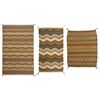Image 1 : Three Navajo Weavings, 4'10" x 3', 4'4" x 2'4" and 3'2" x 2'7"