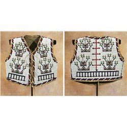 Sioux Fully Beaded Child's Vest