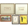 Image 1 : James Kenneth Ralston, collector's lot of art and a book