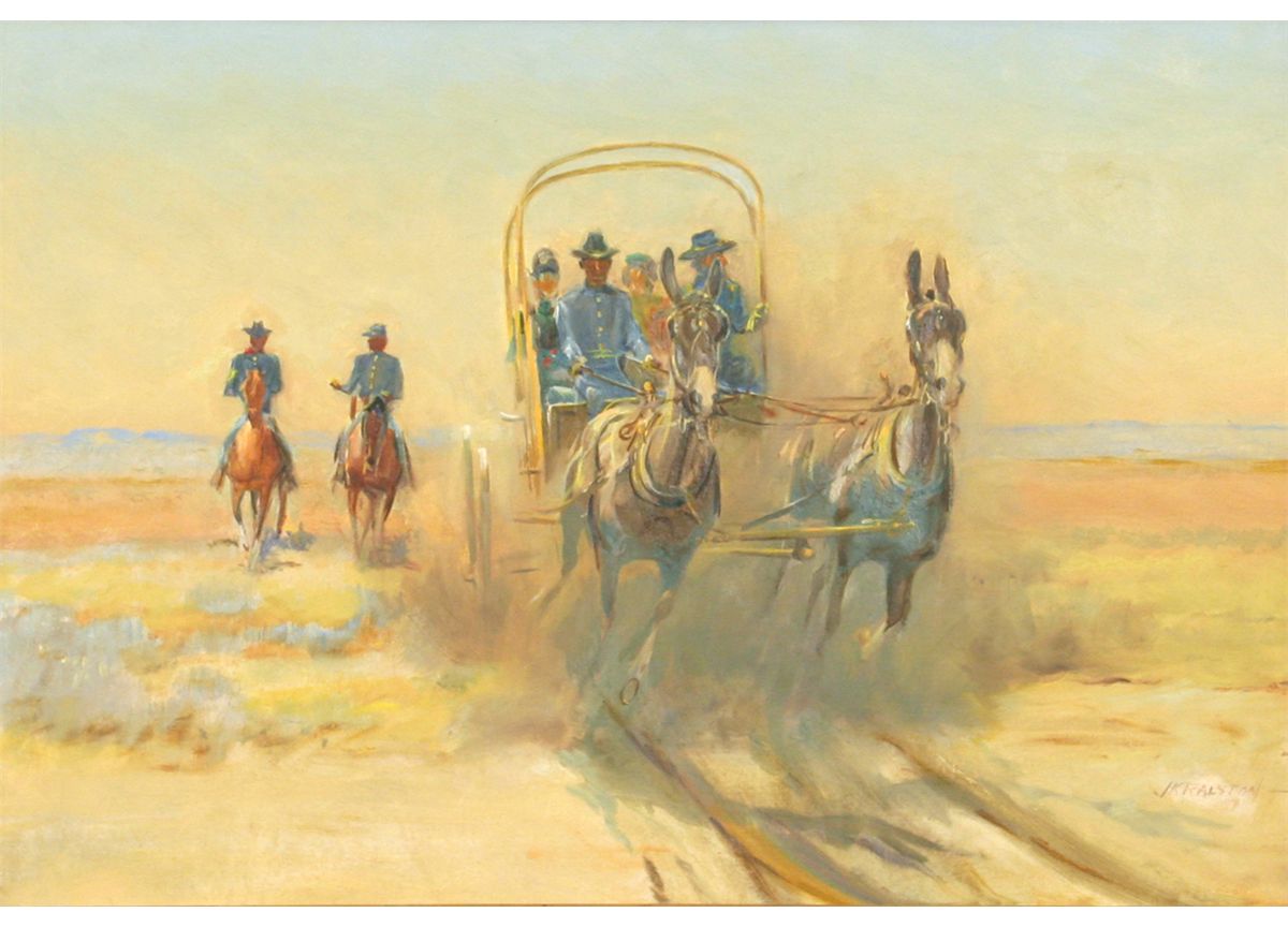 James Kenneth Ralston, oil on canvas