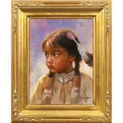 Jie Wei Zhou, oil on canvas