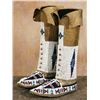 Image 1 : Cheyenne Beaded Moccasins and Leggings