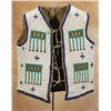Image 2 : Sioux Fully Beaded Child's Vest
