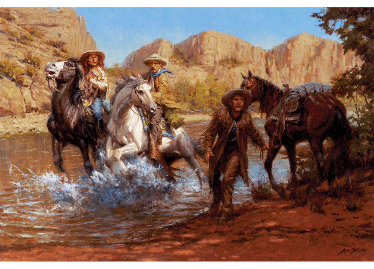 Andy Thomas, oil on linen