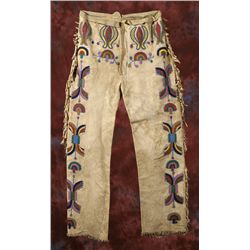 Crow Beaded Pants