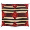 Image 1 : Navajo Third Phase Chief's Blanket, 5'8" x 4'8"