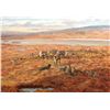 Image 2 : Tom Beecham, monumental oil on canvas with four studies.
