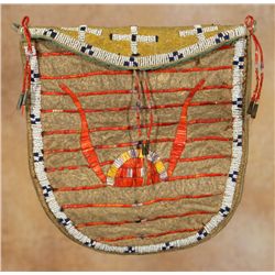 Lakota Elk Dreamer's Society Pouch, circa 1890