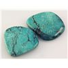 Image 1 : Natural Turquoise 183.00ctw Loose Gemstone Lot of 4