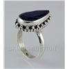 Image 1 : SAPPHIRE CORRUNDUM 26.80CTW SILVER RING
