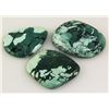 Image 1 : Natural Turquoise 141.60ctw Loose Gemstone 3pc Big Size