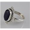 Image 2 : SAPPHIRE CORRUNDUM 24.36CTW SILVER RING