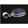 Image 2 : SAPPHIRE CORRUNDUM 31.58CTW SILVER PENDANT