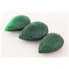 Image 1 : 127.78ctw Faceted Loose Emerald Beryl Gemstone Lot of 3