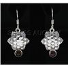 Image 1 : Natural Tourmaline 17.72ctw Star Design .925 Earring