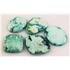 Image 1 : Natural Turquoise 186.08ctw Loose Gemstone 3pc Big Size